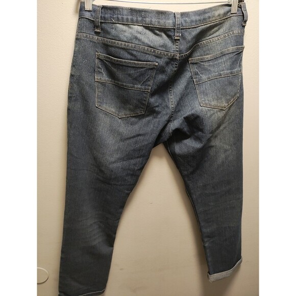 Six Lincoln New York 34/30 Slim Fit Stretchy BLUE Jeans women - Picture 6 of 8